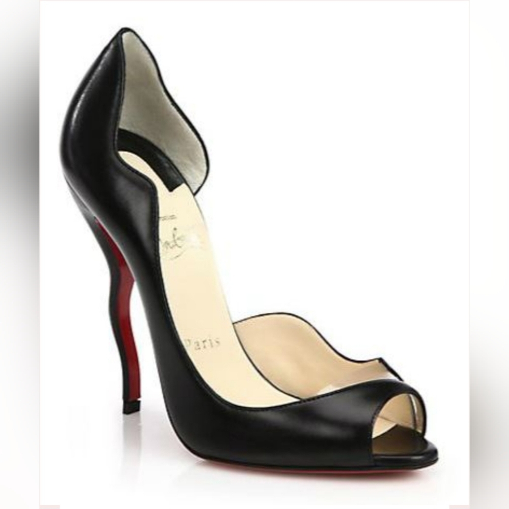 🔥Christian Louboutin Wavy D'Orsay Pumps